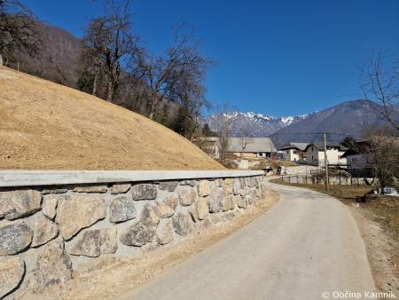 Sanacija zemeljskega plazu nad JP 660473 Županje Njive (1)